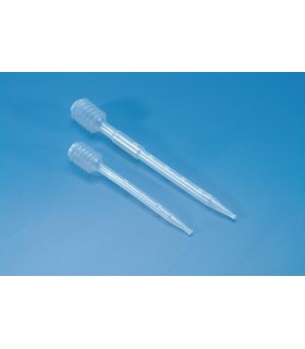 DROPPING PIPETTE PE, 5ml, 195mm L, Stern 10mm D