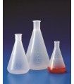 FLASKS ERLENMEYER PP, 125ml, Grad 25ml, Neck 14/23