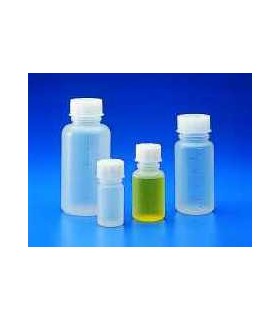 BOTTLE STD & CAP W/N PP, 500ml, Grad 100ml, 75mm D, 170mm H, MOUTH 38mm D