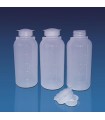 BOTTLE REAGENT N/N PE, 125ml, Grad 20ml, O.D.46mmD, 115mm H, Mouth I.D. 18.5mm D