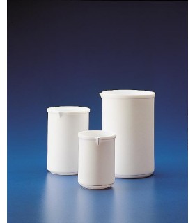 BEAKERS  PTFE, 100ml, 53.85mm D, 68.67mm H