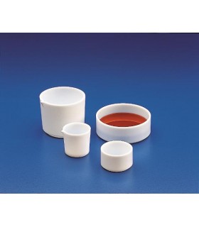CAPSULES-STR. WALLS PTFE, 25ml, 42mm D, 25mm H