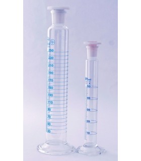 CYLINDER MEASURING GLASS STOPPERED