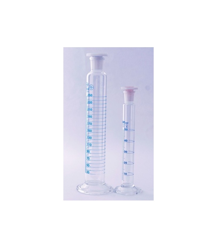 CYLINDER MEASURING GLASS STOPPERED