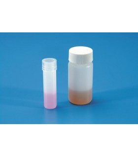 VIALS SCINTILLATION & CAP HDPE 20ml 26.5mm D, 58.5mm H