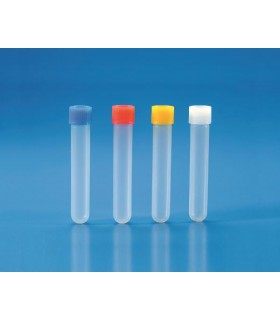 TEST TUBE  SCREW CAP PP15ml, 16mm D, STERILE, 100mm H , RCF 4