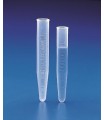 TEST TUBE GRAD CONICAL PP, 10ml, Grad 0.1ml, 16X107mm