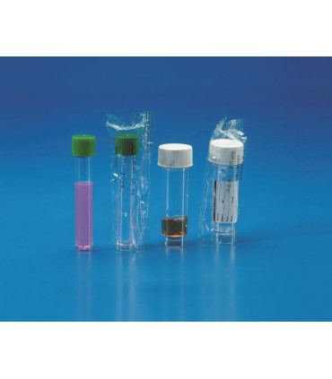 TEST TUBE+ SCREW CAP PS, 30ml, 25mm D, 92.4mm H, STERILE I/W