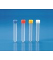 TEST TUBE + SCREW CAP PP, 15ml, 16mm D, NON-STER, 100mm H, RCF4.000 grad in 2ml up to 12ml
