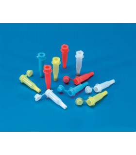 MICRO TEST TUBE- TYPE: COBAS BIO +CAP HDPE 0.70ml, BLUE, 7.65mm D, 35.5mm H