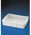 TRAY STACKABLE DEEP HDPE, 16L, 350x540x115mm, White